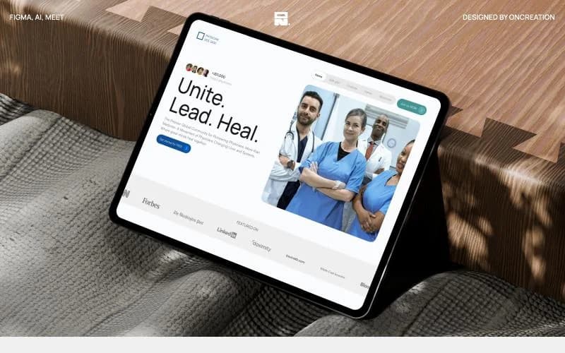 Physician Side Gigs website redesign case study