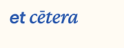 Etcetera